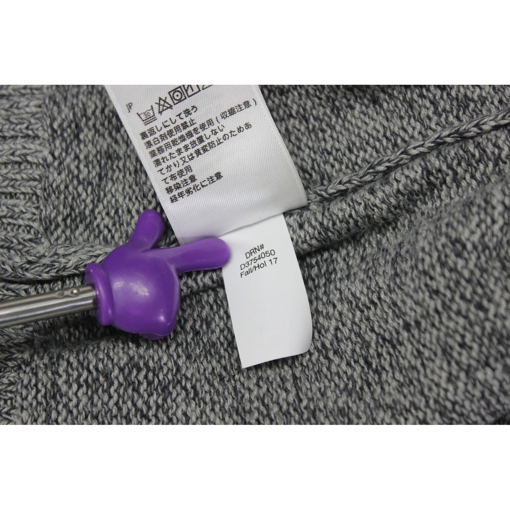 Eddie Bauer Crew Neck Sweater Men's XL Heather Gray Tight Knit Casual - Picture 10 of 11